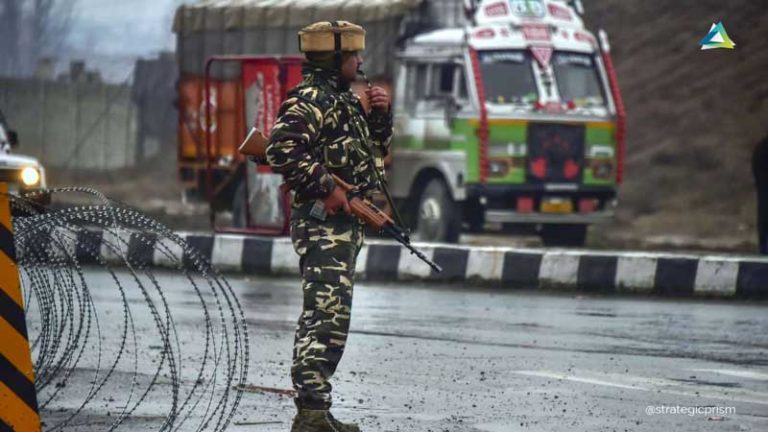 CRPF Jawan on duty in J&K